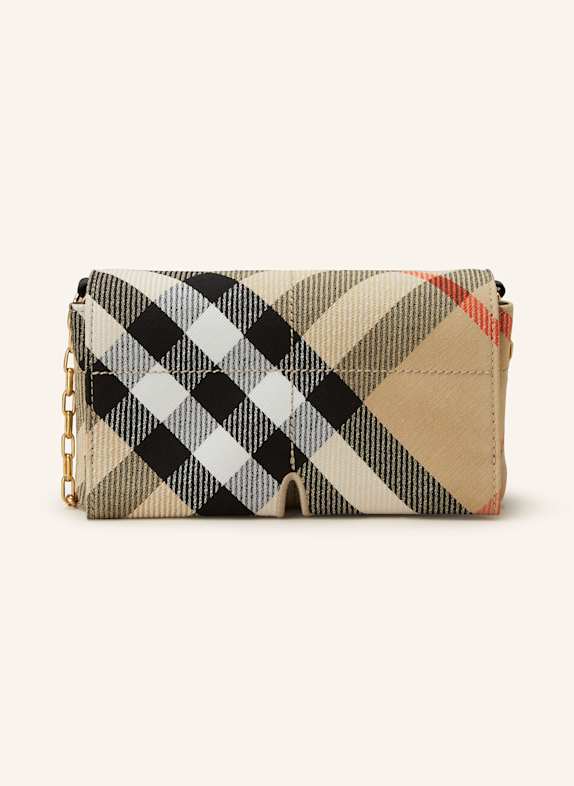 BURBERRY Umhängetasche SNIP BEIGE/ CREME/ SCHWARZ