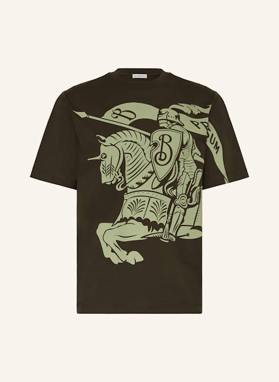 BURBERRY T-Shirt DUNKELGRÜN/ HELLGRÜN