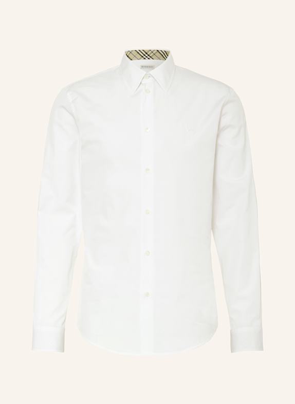BURBERRY Hemd Slim Fit WEISS