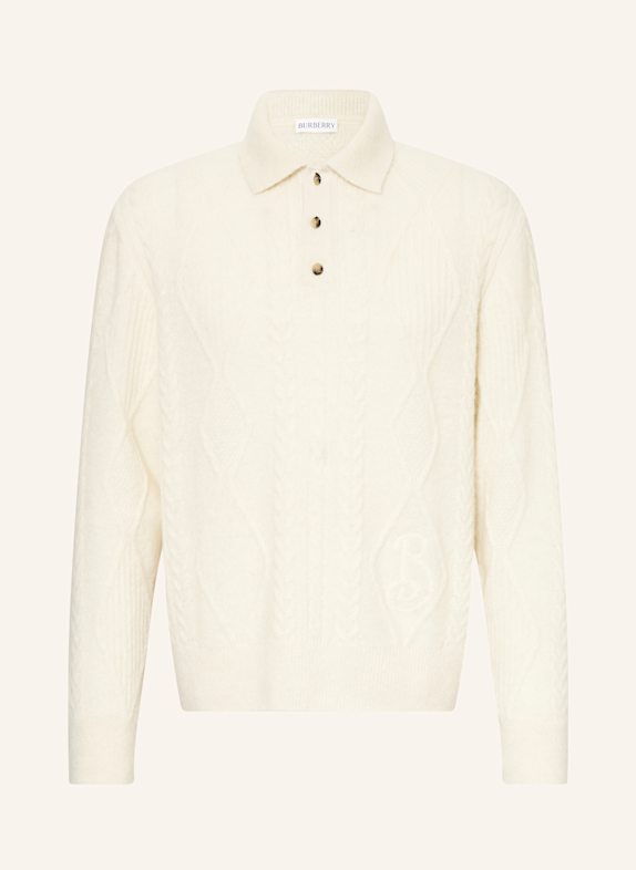 BURBERRY Pullover mit Alpaka ECRU