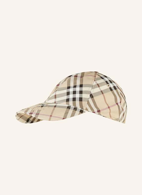BURBERRY Cap BEIGE/ SCHWARZ/ CREME