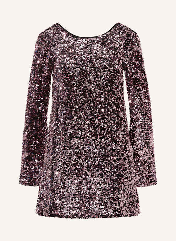 gina tricot Kleid mit Pailletten PINK