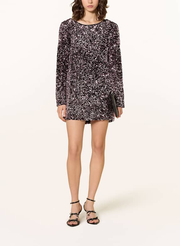 gina tricot Kleid mit Pailletten PINK