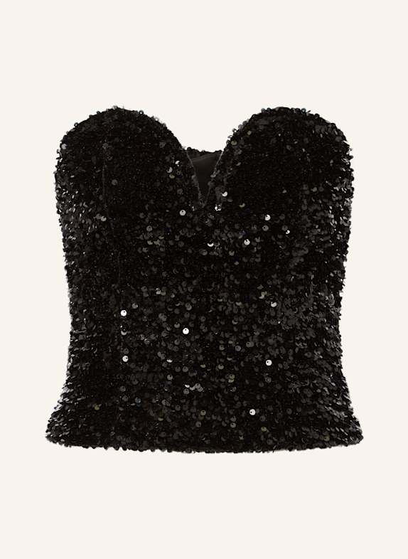 gina tricot Corsage BELLA SCHWARZ