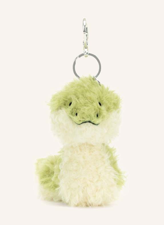Jellycat Přívěsek na klíče a na tašku LITTLE SNAKE SVĚTLE ZELENÁ/ REŽNÁ