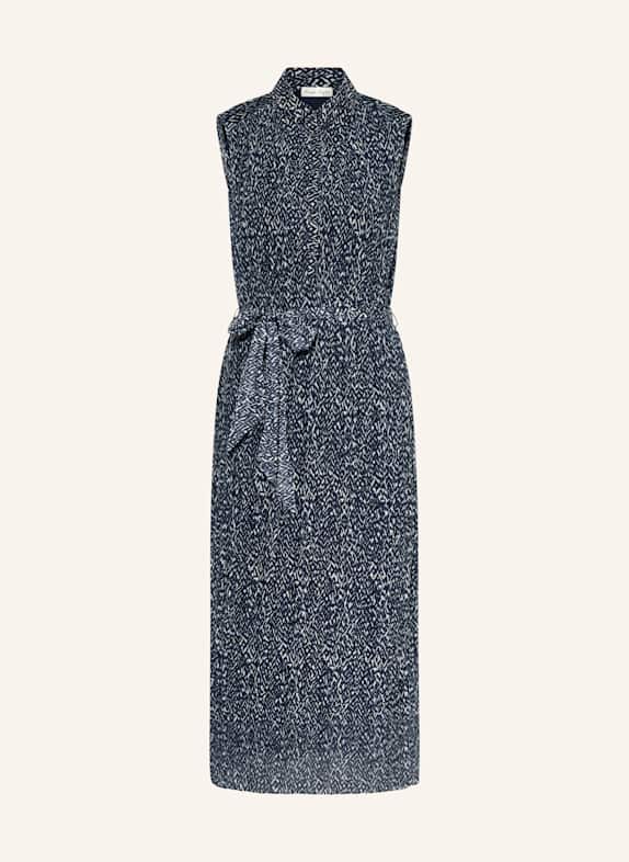 Phase Eight Mesh-Kleid ADIA DUNKELBLAU/ CREME