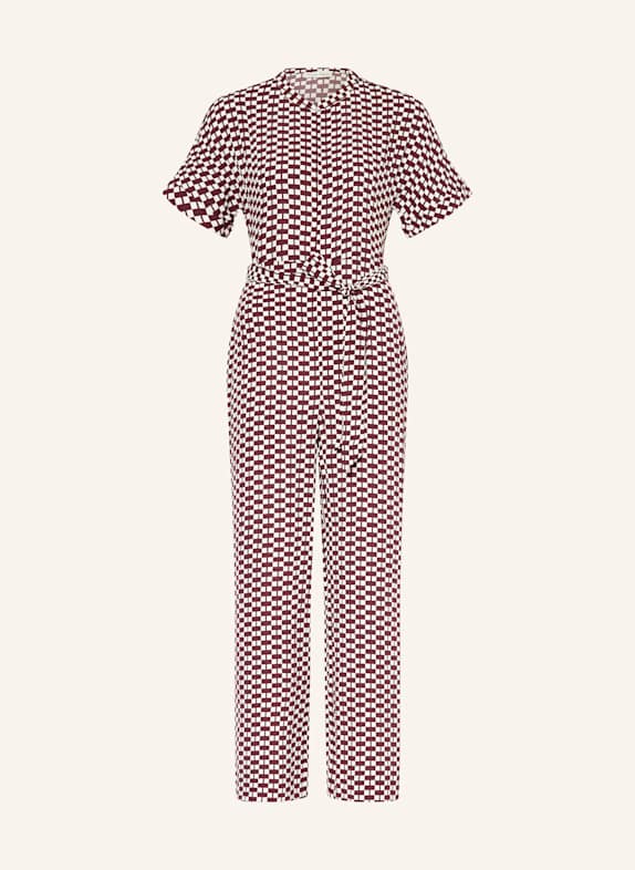 Phase Eight Jumpsuit ANDRA DUNKELROT/ WEISS