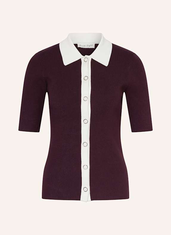 Phase Eight Strickshirt ROSIE DUNKELLILA/ WEISS