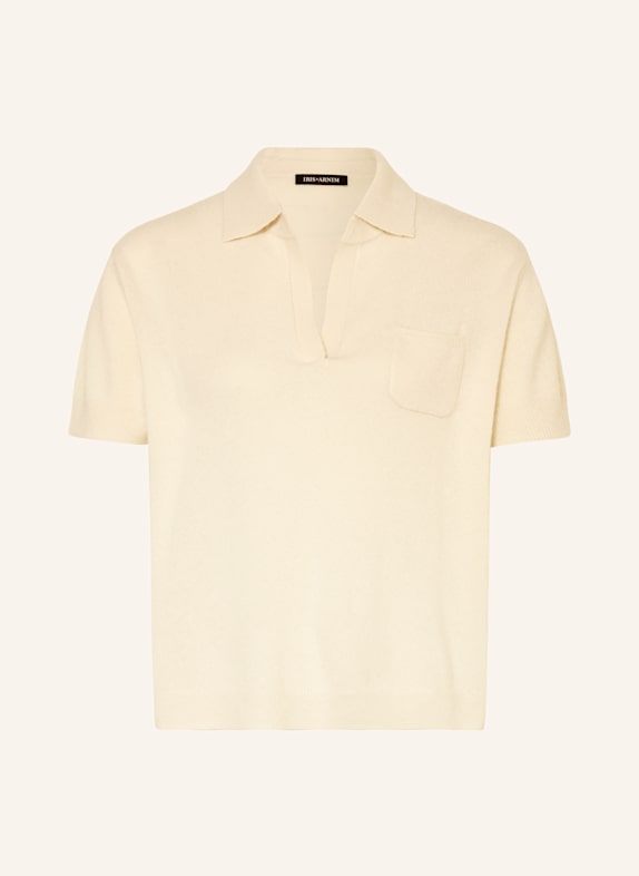 IRIS von ARNIM Strick-Poloshirt PINOS aus Cashmere ECRU