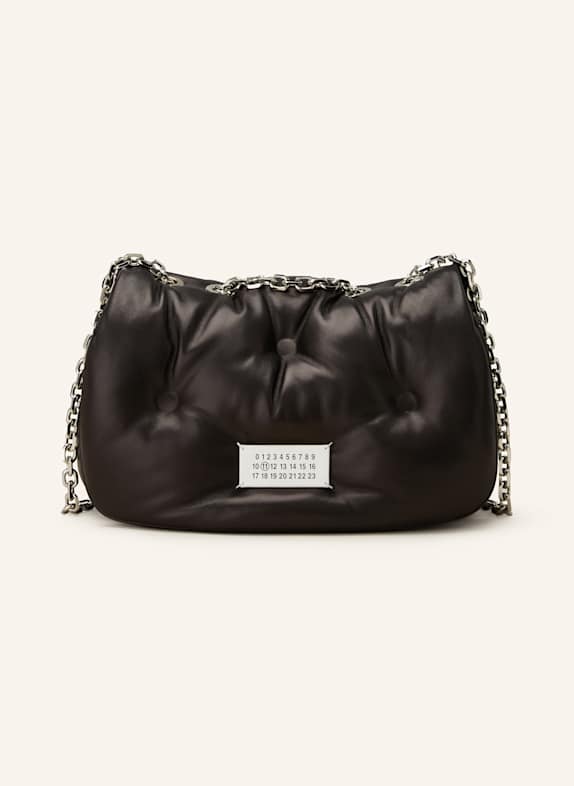 Maison Margiela Umhängetasche GLAM SLAM FLAP MEDIUM SCHWARZ