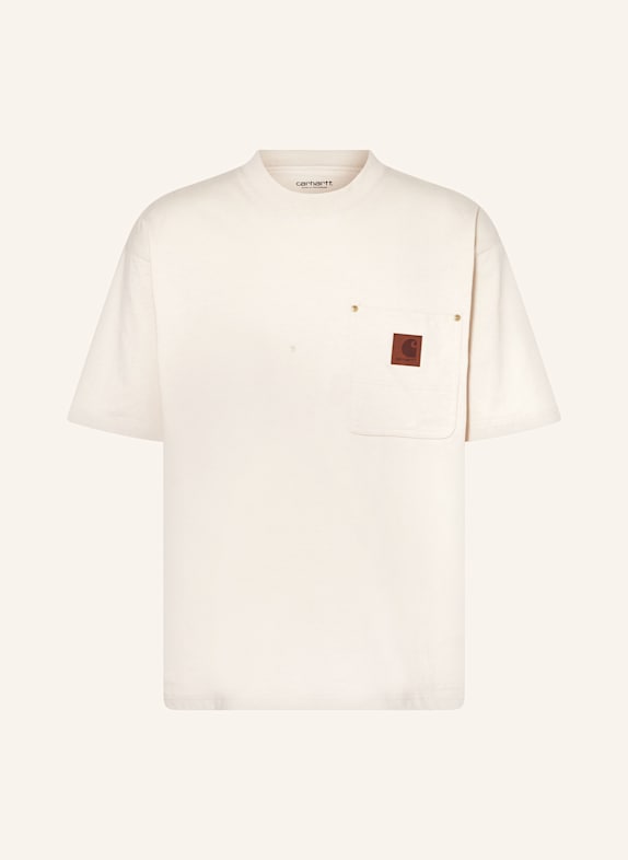 carhartt WIP T-Shirt ELDON ECRU