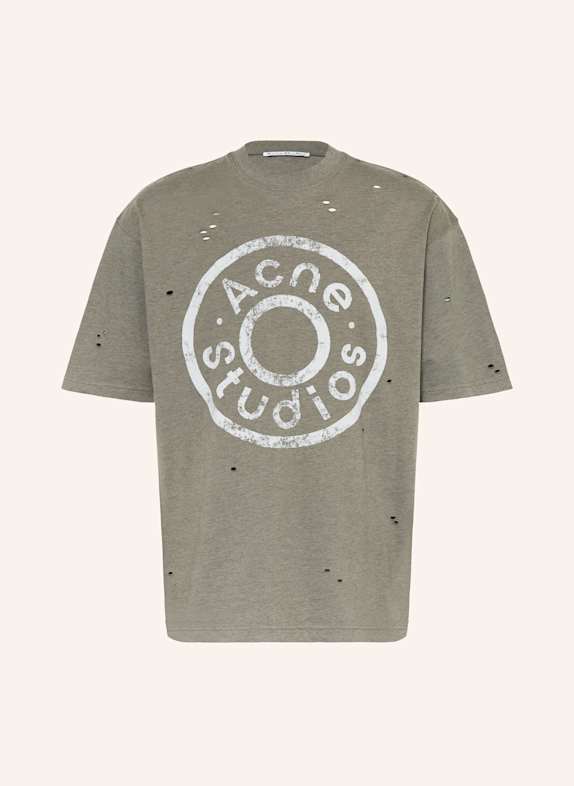 Acne Studios T-shirt CIEMNOZIELONY