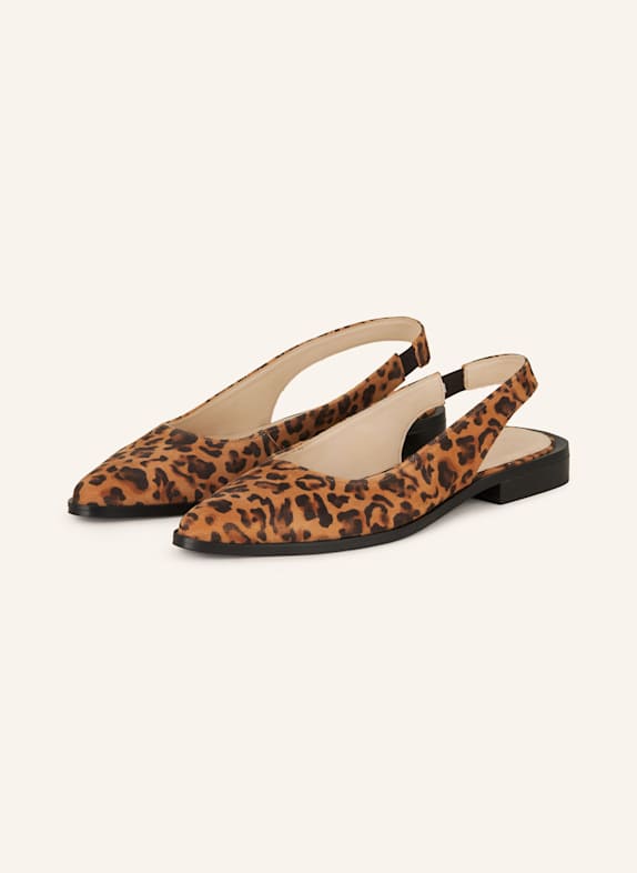 MRS & HUGS Slingballerinas BRAUN/ SCHWARZ