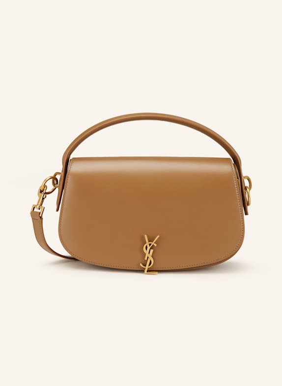 SAINT LAURENT Umhängetasche VOLTAIRE HELLBRAUN