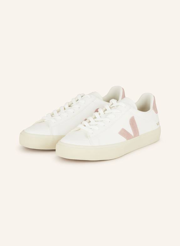 VEJA Sneaker CAMPO WEISS/ ROSÉ