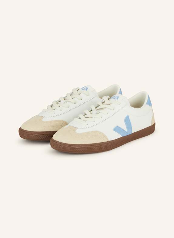 VEJA Sneaker VOLLEY WEISS/ BEIGE/ HELLBLAU