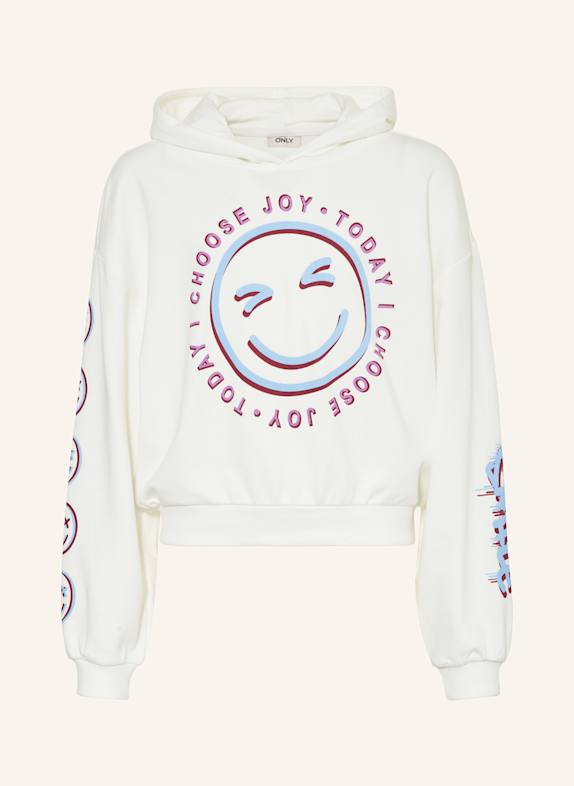 ONLY Hoodie WEISS