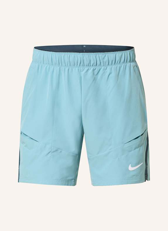 Nike Szorty tenisowe COURT ADVANTAGE TURKUSOWY/ PETROL