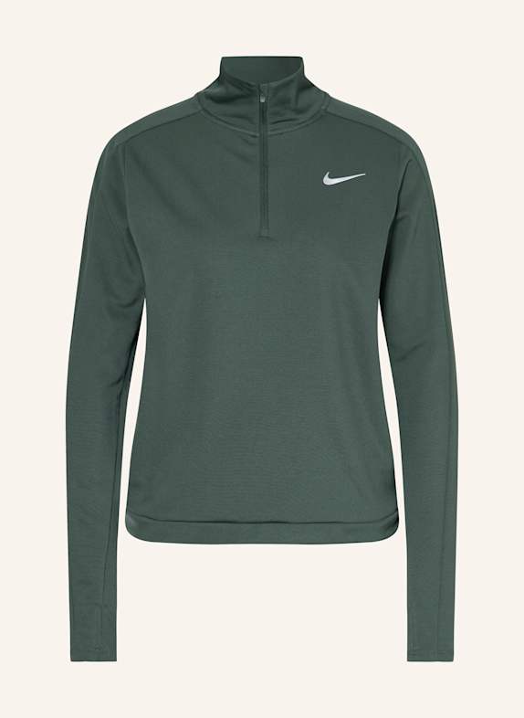 Nike Laufshirt DRI-FIT PACER DUNKELGRÜN