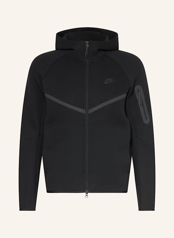 Nike Bluza z kapturem TECH FLEECE CZARNY