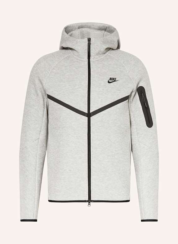 Nike TECH FLEECE hoodie GRAY/ BLACK