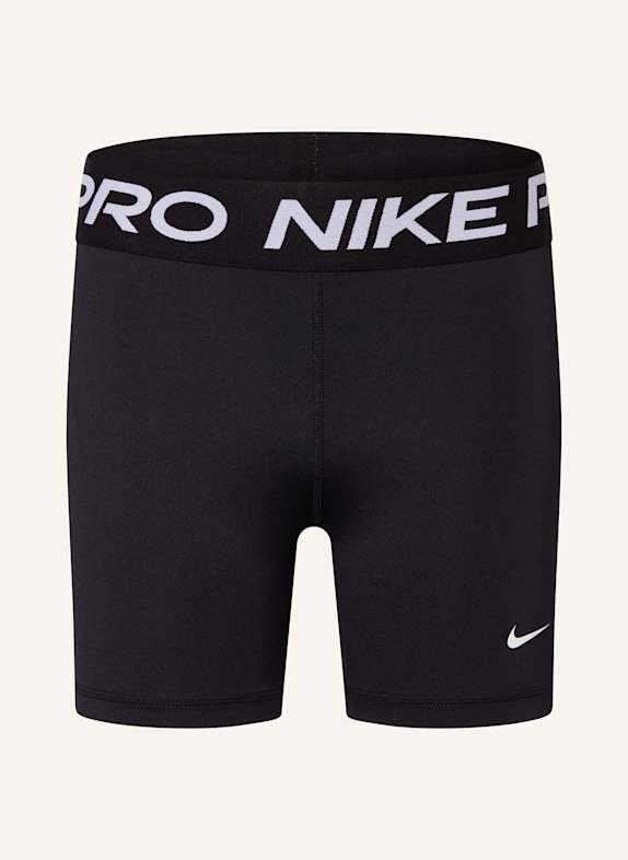 Nike Legginsy CZARNY/ BIAŁY