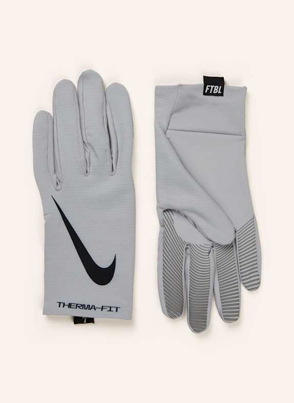 Nike Rękawiczki sportowe THERMA-FIT LINER JASNOCZARY