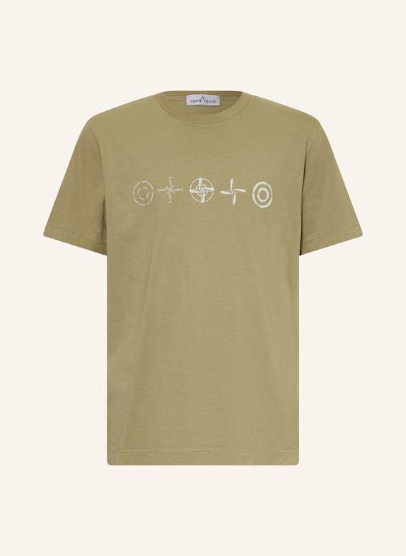 STONE ISLAND JUNIOR T-Shirt KHAKI