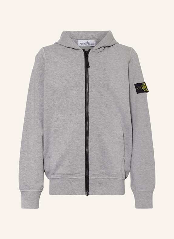 STONE ISLAND JUNIOR Sweatjacke HELLGRAU