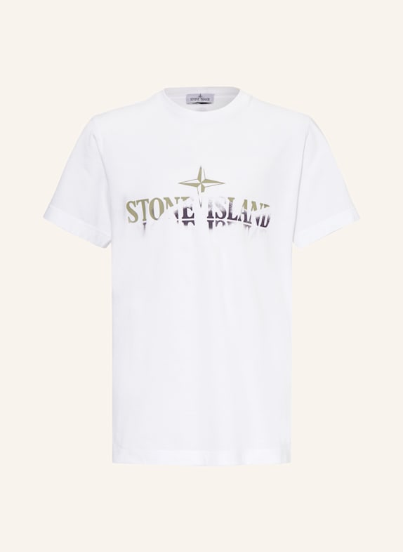 STONE ISLAND JUNIOR T-Shirt WEISS