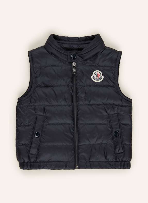 MONCLER enfant Daunenweste AMAURY DUNKELBLAU