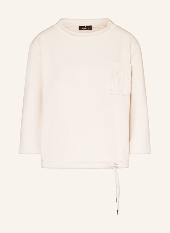 monari Shirt mit 3/4-Arm und Schmucksteinen CREME