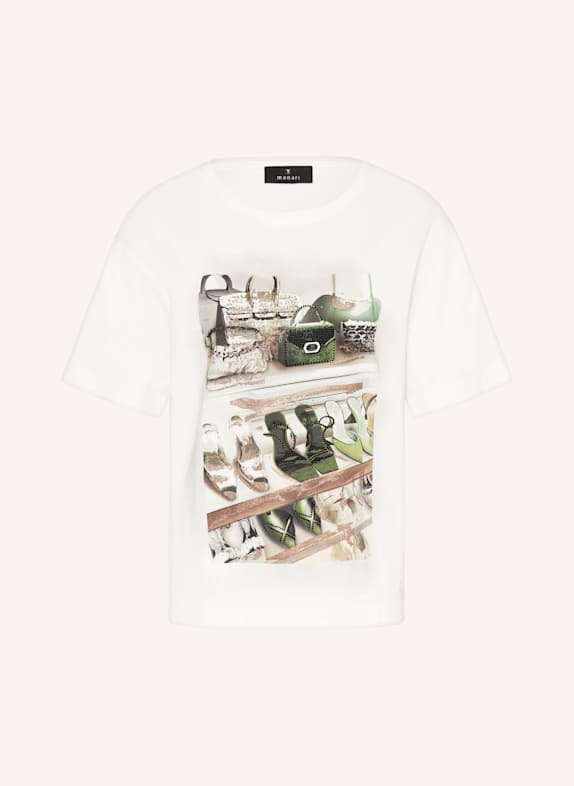monari T-Shirt mit Schmucksteinen WEISS