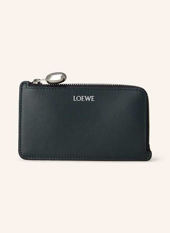 LOEWE Kartenetui PEBBLE DUNKELGRÜN