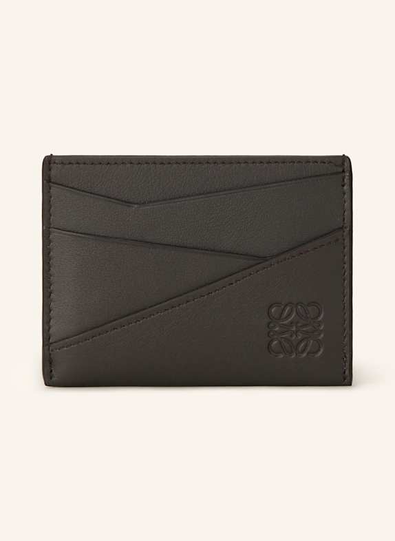 LOEWE Kartenetui PUZZLE EDGE DUNKELGRAU