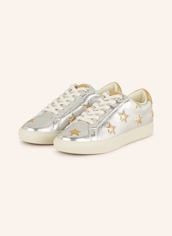 KURT GEIGER Sneaker LANE STAR SILBER/ GOLD