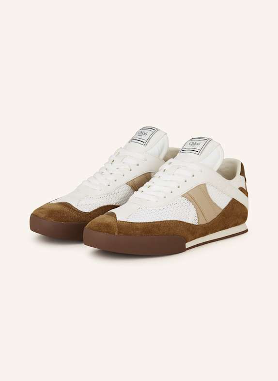 Chloé Sneaker KICK 243 Natural Brown