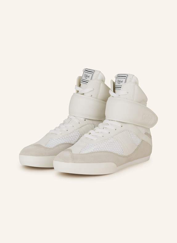 Chloé Hightop-Sneaker KICK 20S CLOUDY CREAM