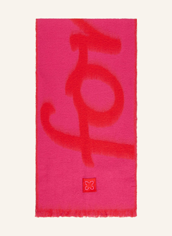 CODELLO Schal PINK/ ROT