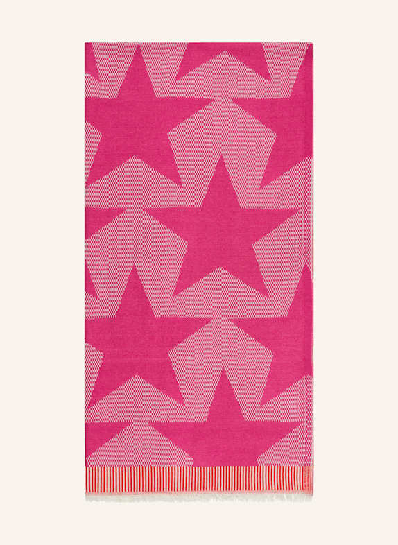 CODELLO Schal ROT/ PINK/ WEISS