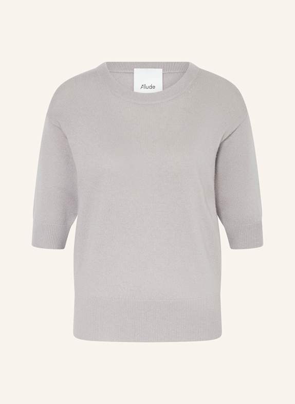 ALLUDE Strickshirt aus Cashmere TAUPE