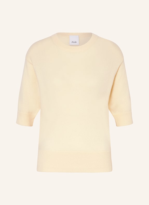 ALLUDE Strickshirt aus Cashmere HELLGELB