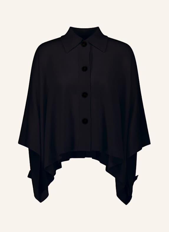 ALLUDE Cape DUNKELBLAU
