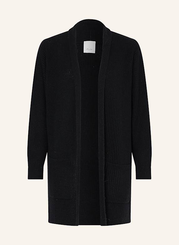 ALLUDE Strickhülle aus Cashmere SCHWARZ