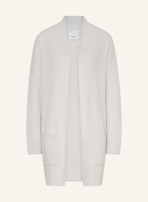 ALLUDE Strickhülle aus Cashmere HELLGRAU
