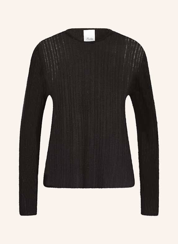 ALLUDE Cashmere-Pullover SCHWARZ
