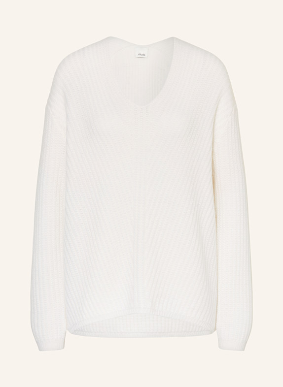 ALLUDE Cashmere-Pullover ECRU