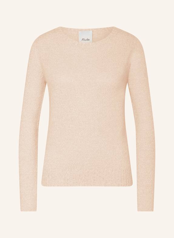 ALLUDE Cashmere-Pullover BEIGE