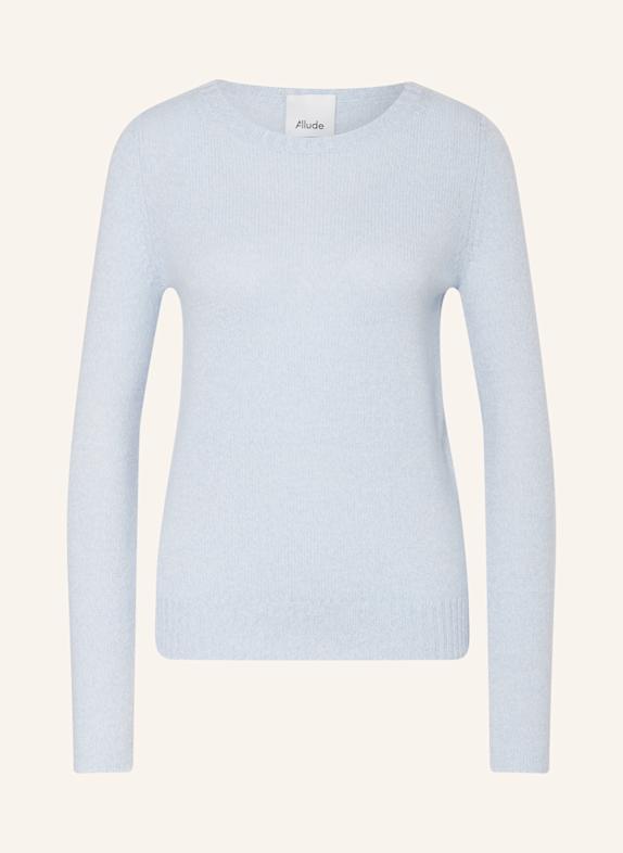 ALLUDE Cashmere-Pullover HELLBLAU
