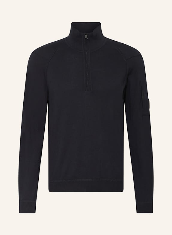 C.P. COMPANY Half-zip sweater DARK BLUE
